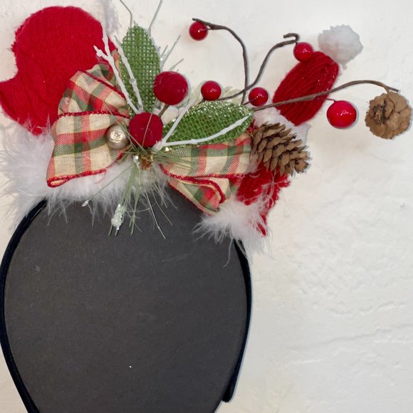 Christmas Mittens Adult-Teen Headband Christmas - Picture 14 of 16